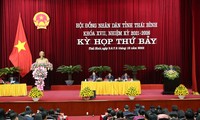 Chủ tịch UBND tỉnh và Chủ tịch HĐND tỉnh Thái Bình có 100% số phiếu tín nhiệm cao