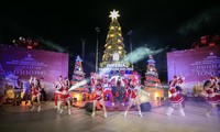 Đại lộ thương mại ở Long An đón hàng ngàn người dịp Giáng sinh 2023