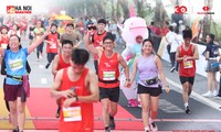 Giải Marathon Quốc tế Hà Nội Techcombank là sự kiện thể thao tiêu biểu chào mừng 70 năm giải phóng Thủ đô