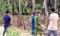 Phát hiện thi thể bé sơ sinh mất một chân trong rừng cao su ở Bình Phước