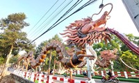 Cặp rồng lu gốm ở Bình Dương được xác lập kỷ lục Việt Nam