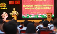 Học viện An ninh nhân dân chào đón tân sinh viên khóa D56 năm học 2024-2025