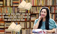 Tác giả sách &apos;best seller&apos; chia sẻ bí kíp hô biến việc đọc sách thành vũ khí phát triển bản thân