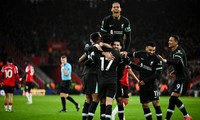 Liverpool thắng Southampton nhờ cú &apos;đúp&apos; của Salah 