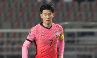 Đội trưởng Son Heung-min là niềm hy vọng lớn nhất của ĐTQG Hàn Quốc