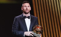 Messi lần thứ 8 giành QBV 