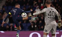 Mbappe không ghi bàn nhưng vẫn để lại dấu ấn trong chiến thắng 3-0 trước Montpellier