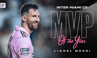 Messi là Cầu thủ xuất sắc nhất trong năm 2023 của Inter Miami