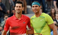 Djokovic và Nadal. 