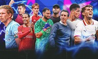 Các ngôi sao của UEFA Champions League 2024/25.