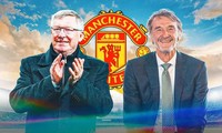 Sir Alex Ferguson và Sir Jim Ratcliffe 