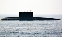 Tàu ngầm của Hải quân Ấn Độ. Ảnh AFP