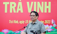 Thủ tướng Phạm Minh Chính làm việc với lãnh đạo tỉnh Trà Vinh 