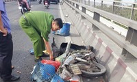 Tai nạn giao thông trên cầu Mỹ Thuận, một phụ nữ tử vong