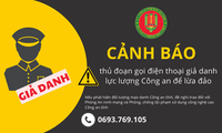 Cảnh báo hiện tượng mạo danh Phó Giám đốc Công an tỉnh Hậu Giang 