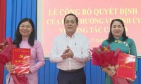 Trao quyết định của Ban Thường vụ Tỉnh ủy Trà Vinh về điều động cán bộ