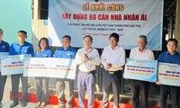 Can Tho started construction on 60 Charity houses to help religious people