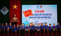 Thanh niên Cần Thơ, An Giang tình nguyện tiếp sức mùa thi tốt nghiệp THPT