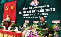 Trung tướng Huỳnh Chiến Thắng tái đắc cử Bí thư Đảng ủy Quân khu 9