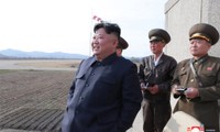 Chủ tịch Triều Tiên Kim Jong Un trong một cuộc thị sátẢnh: KCNA