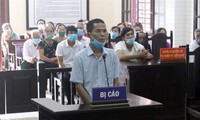 Bị cáo chủ mưu Mai Văn Dinh tại phiên toà 