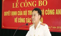 Bộ Công an bổ nhiệm Trưởng Công an thành phố Thanh Hoá