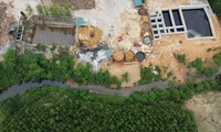 Thanh Hoá: Yêu cầu tháo dỡ xưởng sản xuất xây dựng trái phép, gây ô nhiễm sông Chàng
