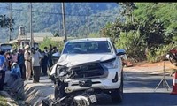 Tin mới vụ 2 người tử vong khi va chạm với ô tô của trưởng công an thị trấn