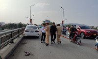 Thanh Hóa: Va chạm với ôtô trên cầu, 2 cô gái tử vong tại chỗ