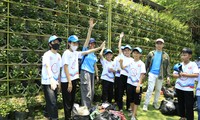Học sinh trải nghiệm, cùng nhau bảo vệ môi trường dịp nghỉ lễ ở Thanh Hóa