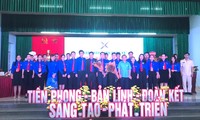 BCH mới ra mắt Đại hội Đoàn TNCS Hồ Chí Minh thị xã Ba Đồn (Quảng Bình)