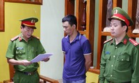 Cơ quan CA tỉnh Quảng Bình ra đọc các quyết định, bắt tạm giam đối tượng Điệp Điệp