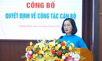 Bà Đinh Thị Ngọc Lan được chỉ định giữ chức Chủ tịch Liên đoàn Lao động tỉnh Quảng Bình 