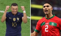 Những thống kê đáng chú ý trước trận Pháp vs Morocco