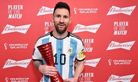 Messi chạm cột mốc lịch sử về số lần đoạt danh hiệu Cầu thủ xuất sắc nhất trận ở World Cup