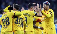 Hạ Espanyol 4-2, Barcelona chính thức vô địch La Liga trước 4 vòng đấu