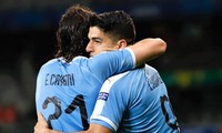 ‘Song sát’ lập công, Uruguay đại thắng Ecuador