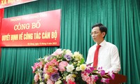 Hà Giang công bố các quyết định về công tác cán bộ