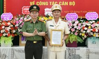 Công an tỉnh Phú Thọ công bố quyết định về công tác cán bộ