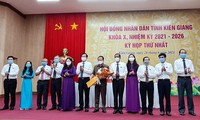 HĐND tỉnh Kiên Giang bầu các chức danh lãnh đạo chủ chốt 