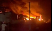 12 giờ dập lửa vụ cháy xưởng vải ở Kiên Giang