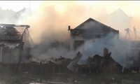 Cháy hai tàu cá và ba căn nhà ở Kiên Giang, thiệt hại hàng tỷ đồng 