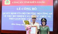 Thượng tá Trần Văn Cung được bổ nhiệm Phó Giám đốc Công an tỉnh Kiên Giang