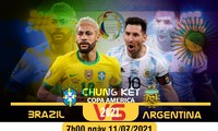 Brazil - Argentina, 7h00 ngày 11/7: Chung kết trong mơ