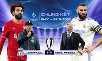 Tương quan trận chung kết C1: Liverpool vs Real Madrid, 2h00 ngày 29/5