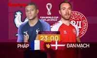 World Cup 2022: Tương quan trước trận Pháp - Đan Mạch, 23 giờ 26/11