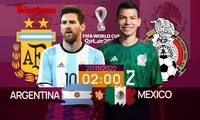World Cup 2022: Tương quan trước trận Argentina - Mexico, 02 giờ 27/11