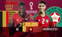 World Cup 2022: Tương quan trước trận Bỉ - Maroc, 20 giờ 27/11