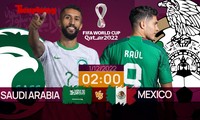 World Cup 2022: Tương quan trước trận Saudi Arabia - Mexico, 2 giờ 1/12