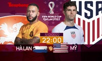 World Cup 2022: Tương quan trước trận Hà Lan - Mỹ, 22 giờ 3/12